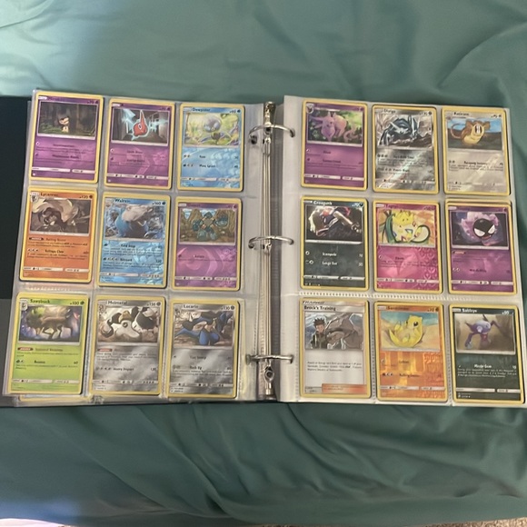 Pokémon mystery box and a full binder